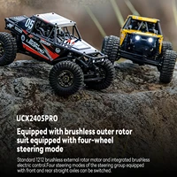 1/24 UdiRC UCX2405 PRO RC Cars RC Crawler 2.4G 4WD Brushless Motor ESC Radio Controlled RC Rock Off-Road Vehicles RC Toys Model 1