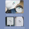 Touchless Toilet IR Sensing Toilet Flush 1800mAh Sensor Flush Button Intelligent Toilets Flushers for Bathroom On-Touch Switch 4