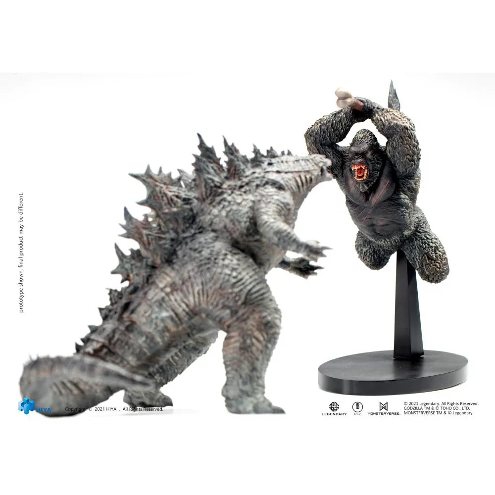

In Stock 100% Original HIYA GODZILLA Vs KONG Stylist Series PVC Model Sculpture Art Collection 20cm/26cm