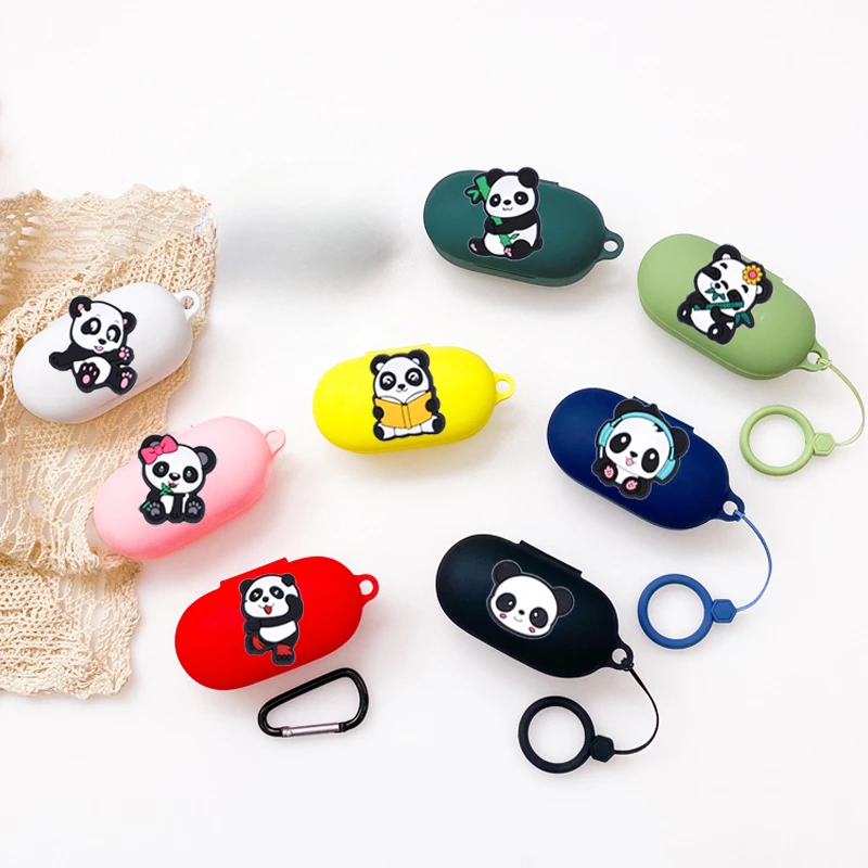 Custodia Panda Cartoon Per Custodia Sony Wf-C700N Custodia Per Auricolari In Silicone Carino Per Sony C700N Cover Fundas