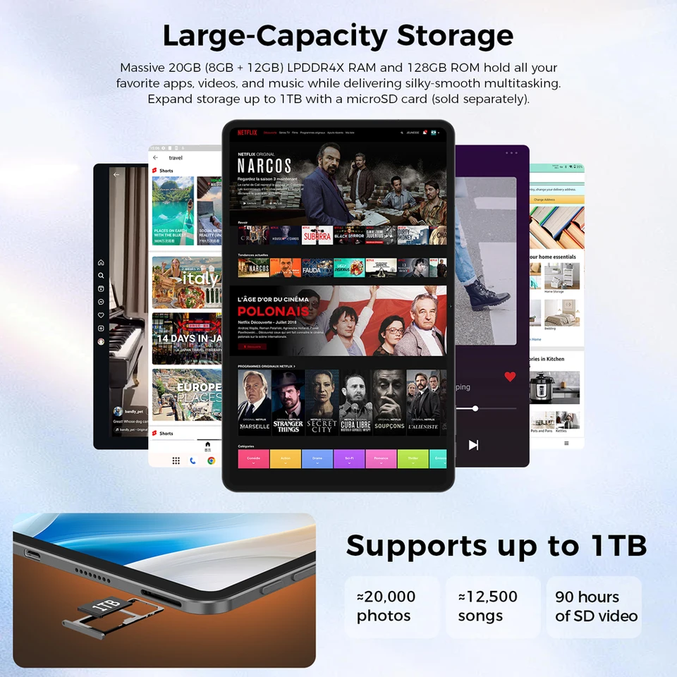 Teclast T65 13.4インチ 2K 120Hzスクリーン Unisoc T7280 オクタコア