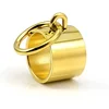 COUYA 2018 Stainless Steel Circle Inlay Punk Rock Cool Girl Friendship Rings Christmas Gift To Sister Prevent Allergy 4