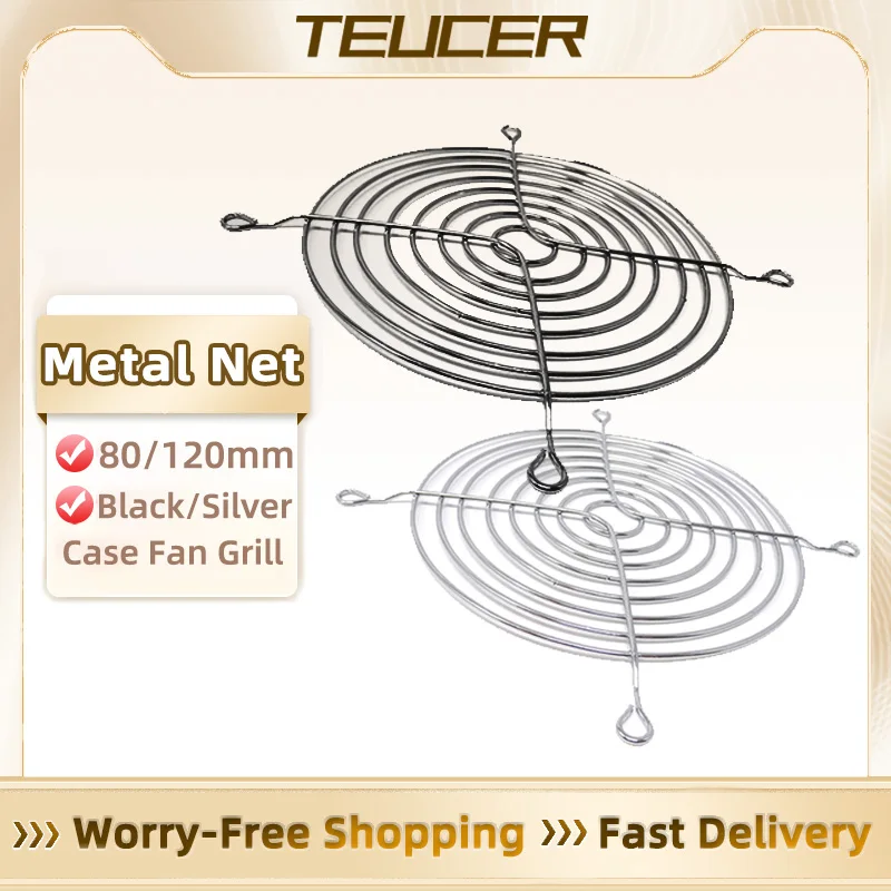 Cooling Fan Grill 5 PCS 80mm/120mm for Case Fans