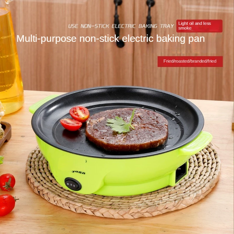 Multifunction Mini Electric Egg Omelette Cooker Eggs Boiler Food Steamer Pancake Fried Steak Non-stick Frying Pan