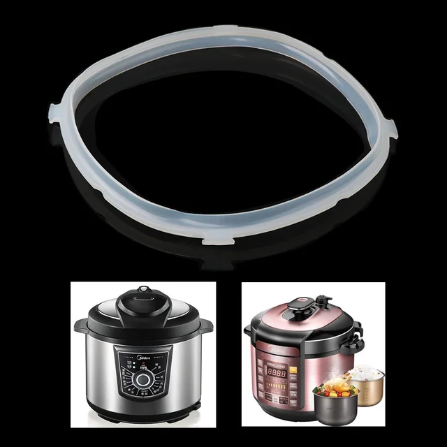 4/5/6L Electric Pressure Cooker Silicone Sealing Ring Kitchen Rice Cooking Pot Replacement Rubber Ring 22/24CM Circle ( no pot ) 2