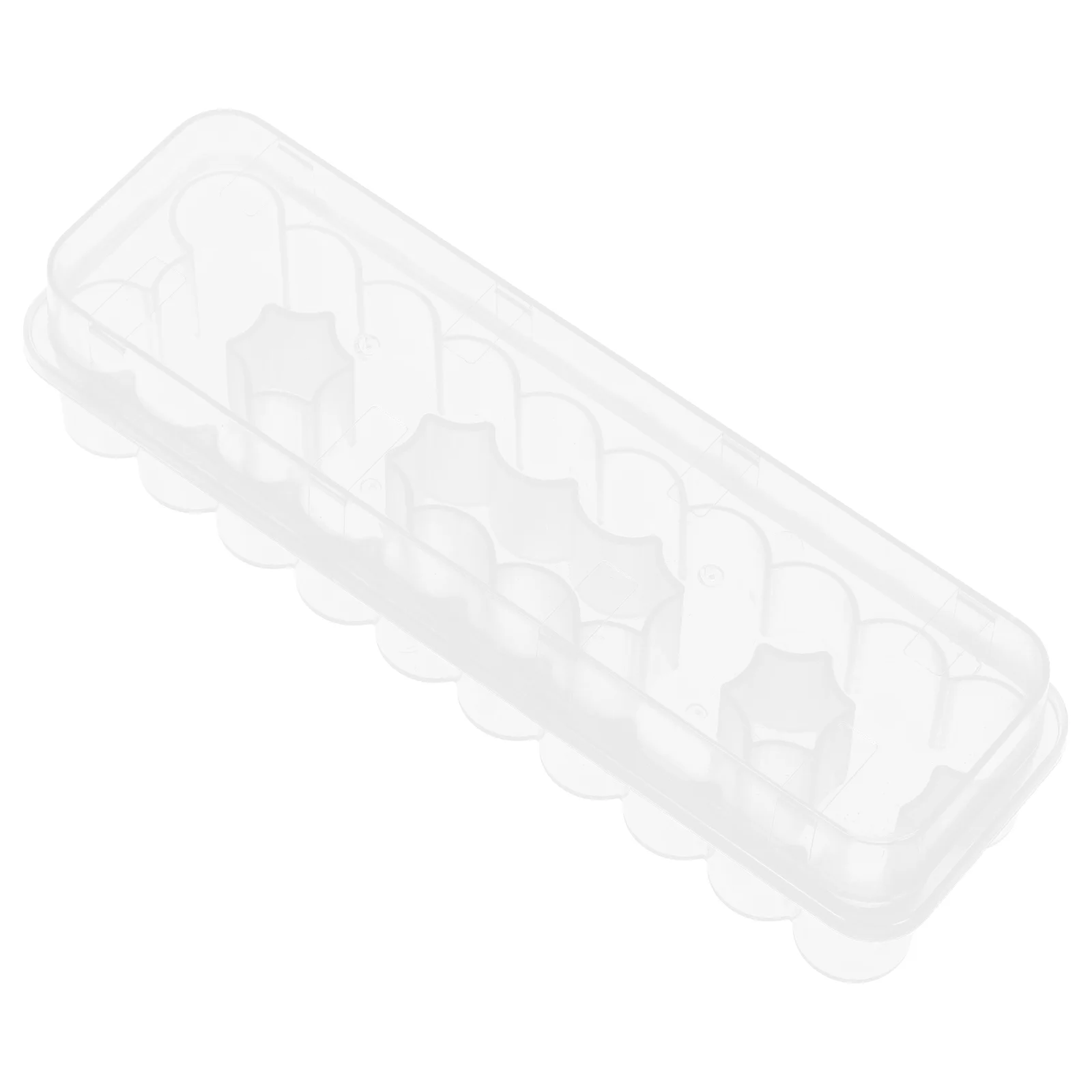 Plastic Case Box Durable Secure Portable Plastic Vial Shelf Test Tube Rack Essential Oils Storage Home ganization