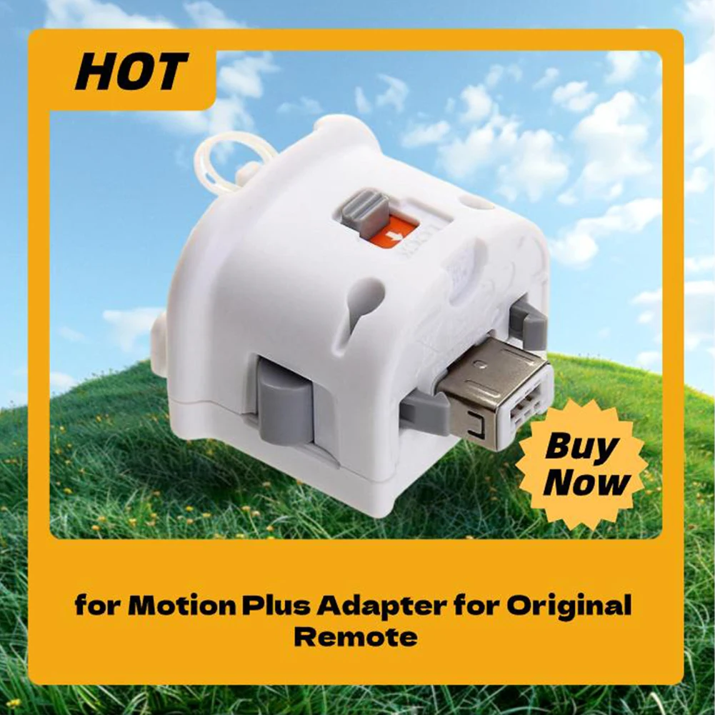 Motion Plus Adapter Sensor For Nintendo Wii Console For Handheld Sensing Device Motion Enhancement Handheld Accelerator