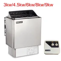 9kw Sauna Heater 220V 380V Sauna Steam Generator Home Use Heating Furnace Room Dry Equipment With Controller 1