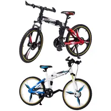 

Bicycle Model Mountain Bike Bike Ornament 1:10 Finger Bike Living Room Desktop for Collection Decor Crafts Kids Toys Gifts