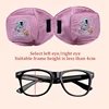 1Pcs Children Amblyopia Eye Patches For Treating Strabismus Glasses Therapy Kids Corrective Vision Glasses Case Reusable Soft 2