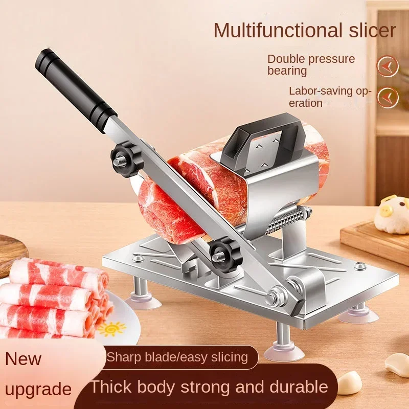 household fat beef mutton roll slicer commercial cutting manual meat and cutter multi-functional meat artifact