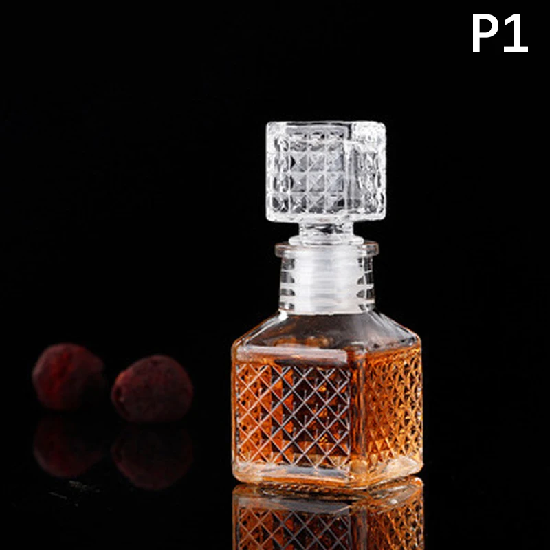 Glass Wine Cabinet Bar Accessories  Glass Alcohol Container Barware - 1pcs  2pcs 3pcs - Aliexpress