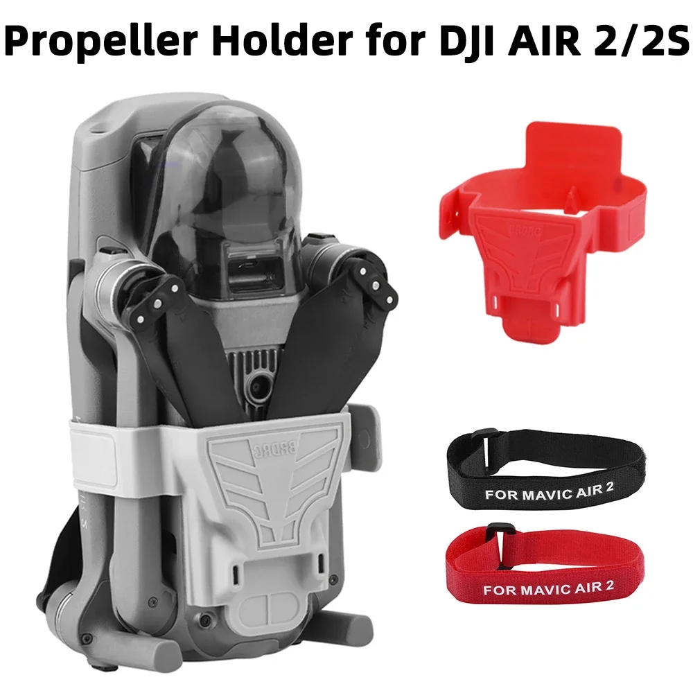 Lot de 2 stabilisateurs d'hélices pour DJI Air 2S/Air 2 - TPU gris