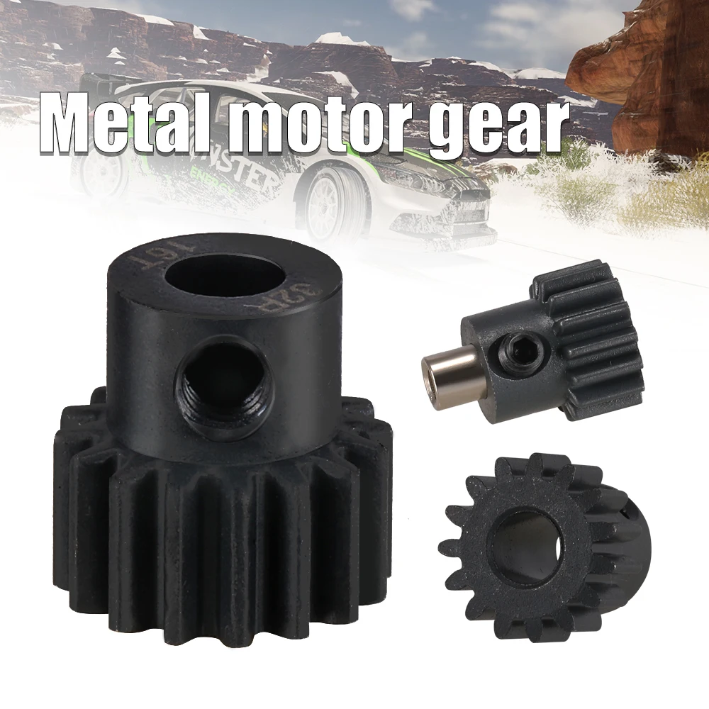32P 5mm Metal Gear 10T-25T for Model Cars, Toy Cars, Toy Boats, Airplanes Motor , Steel Metal Pinion litter Gears