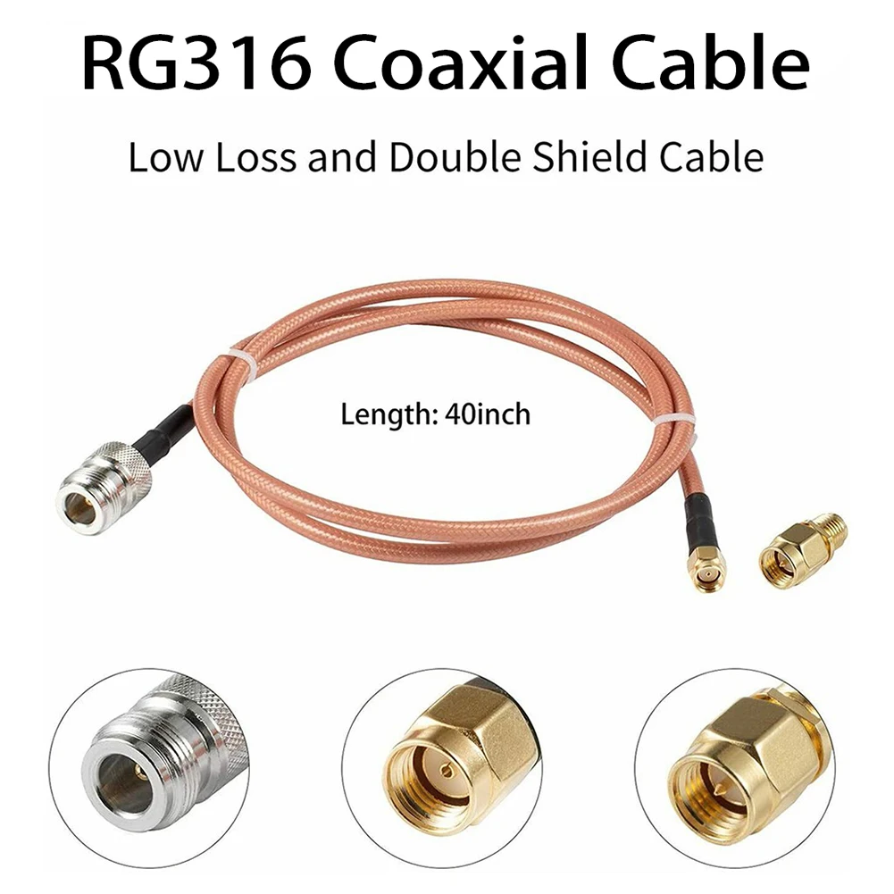 Antenna 5.8Dbi Rak Wireless Sensecap M1 Hnt 868Mhz 915Mhz Antenna Connettore Antenna Set Segnale Con 1 Metro Parti Del Cavo A Bassa Perdita