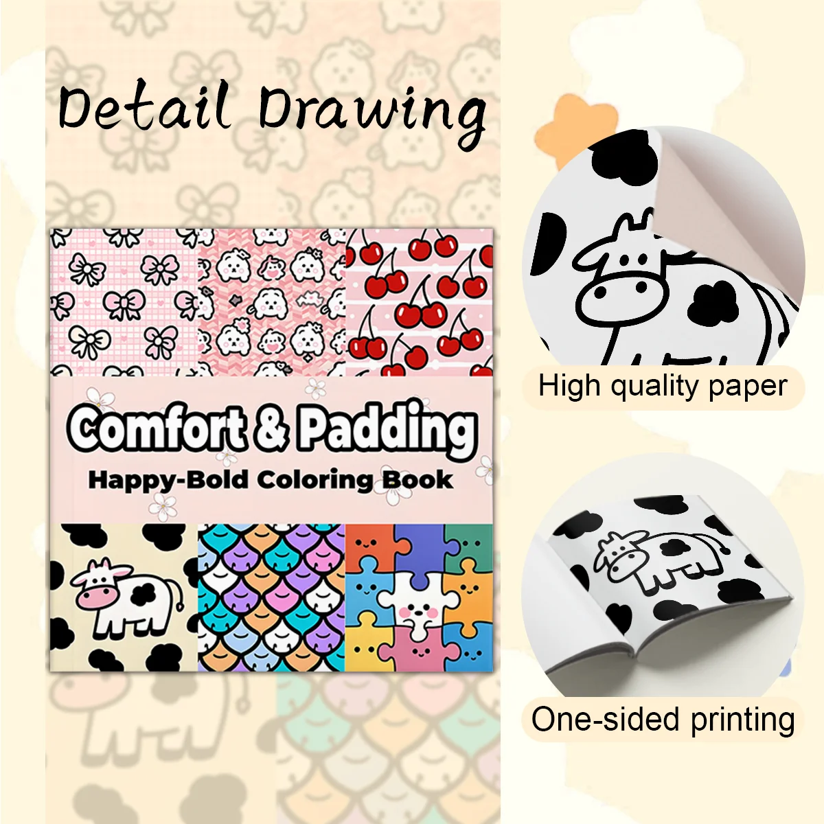 Adult Picture Book: Therapeutic Small Pattern Coloring Book with Simple Sketch Designs and Organized Layouts for Relaxation 4