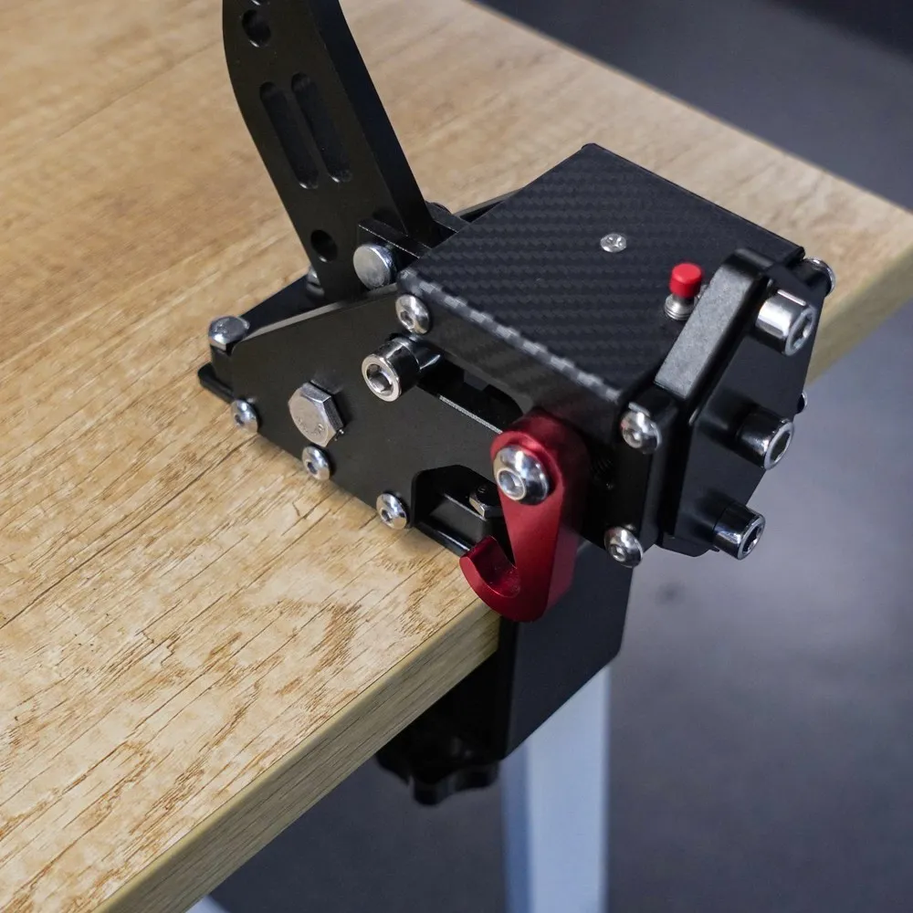 PC USB Handbrake Clamp Fixed Bracket For SIM Racing Games G29/G27/G25 T300 T500 (ONLY Clamp) sim racing handbrake clamp