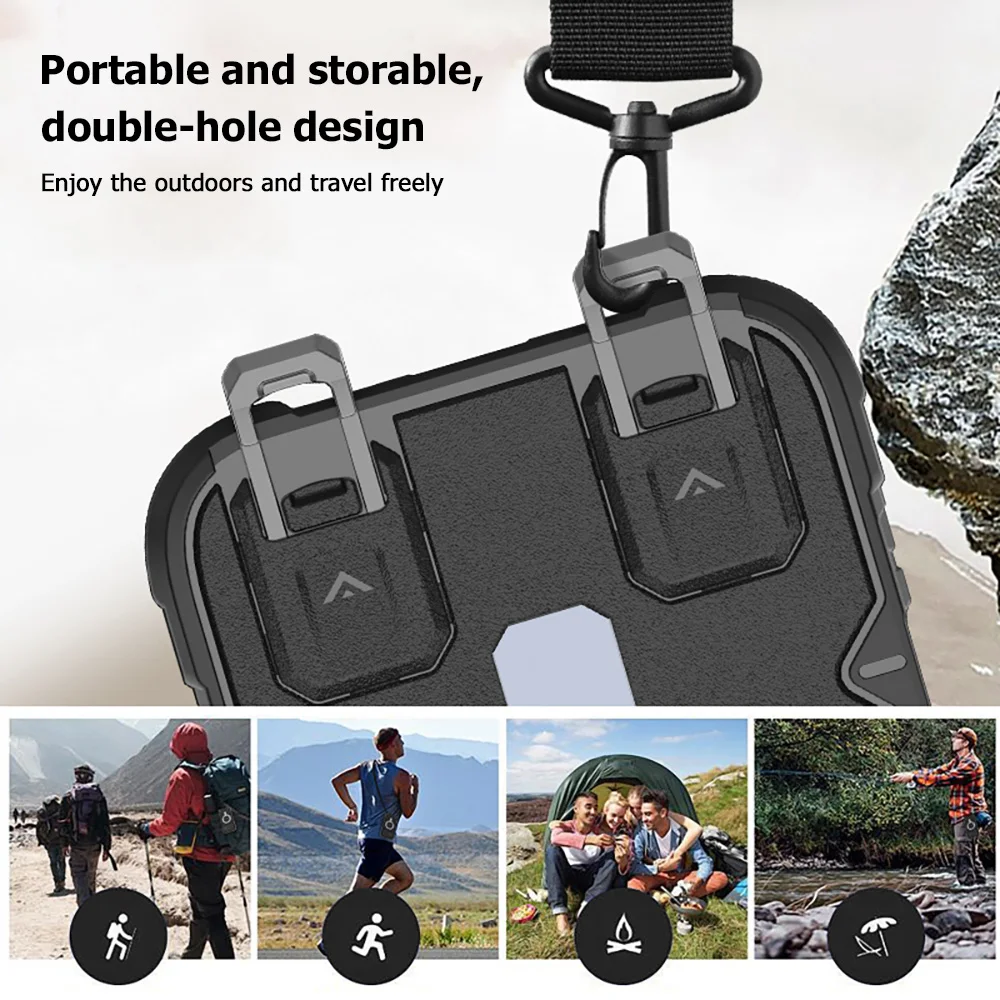 Tactical Magnetic Crossbody Phone Case with Protective Lanyard