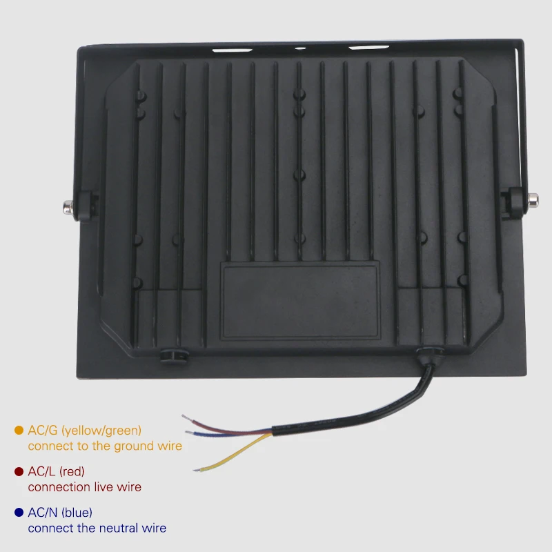LED Flood Light 200W LED Flood light Spotlight Projector Outdoor Lighting 6500k Waterproof IP66 for Wall Garage Gym Street 220V