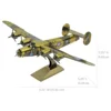 B24 3D Metal Puzzle model kits DIY Laser Cut Puzzles Jigsaw Toy 5