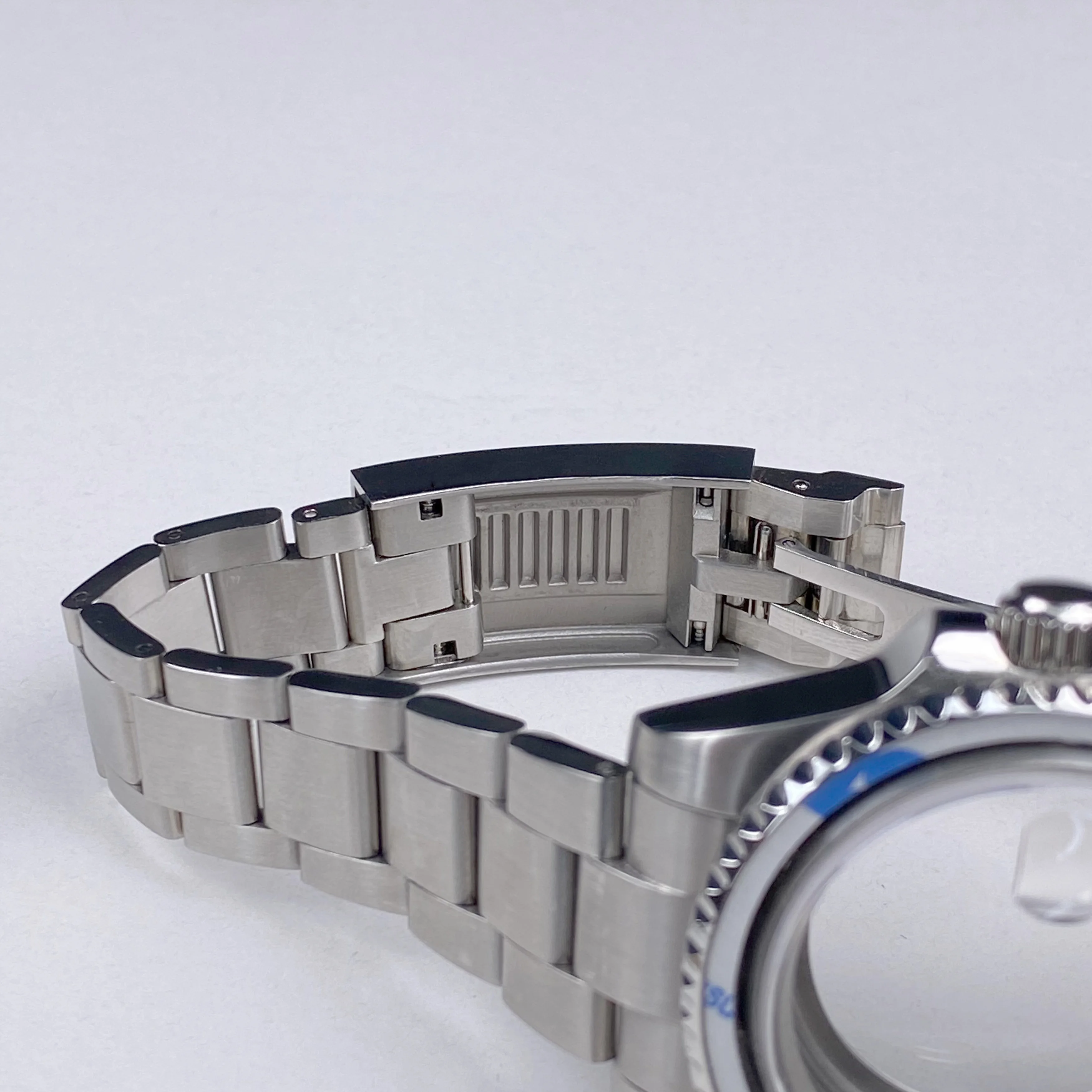 Orologio Da Uomo 40MM Nero Grigio Ceramica GMT Orologio - Foto 3