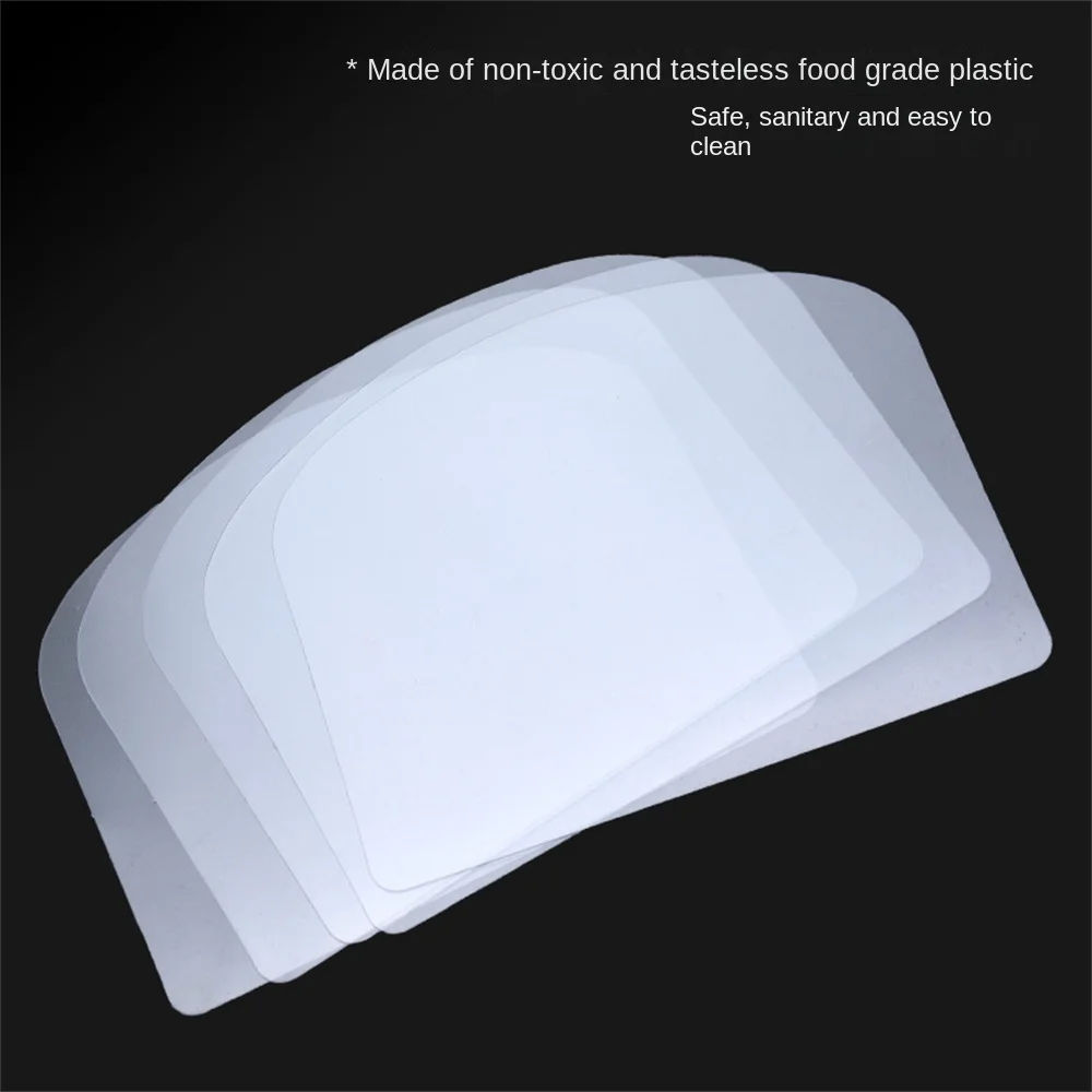 Pastry Slicer Durable Transparent Dough Scraper Cake Tool Bread Pasty Scraper Anti Slip Soft Cake Blade Kitchen Tools Tasteless