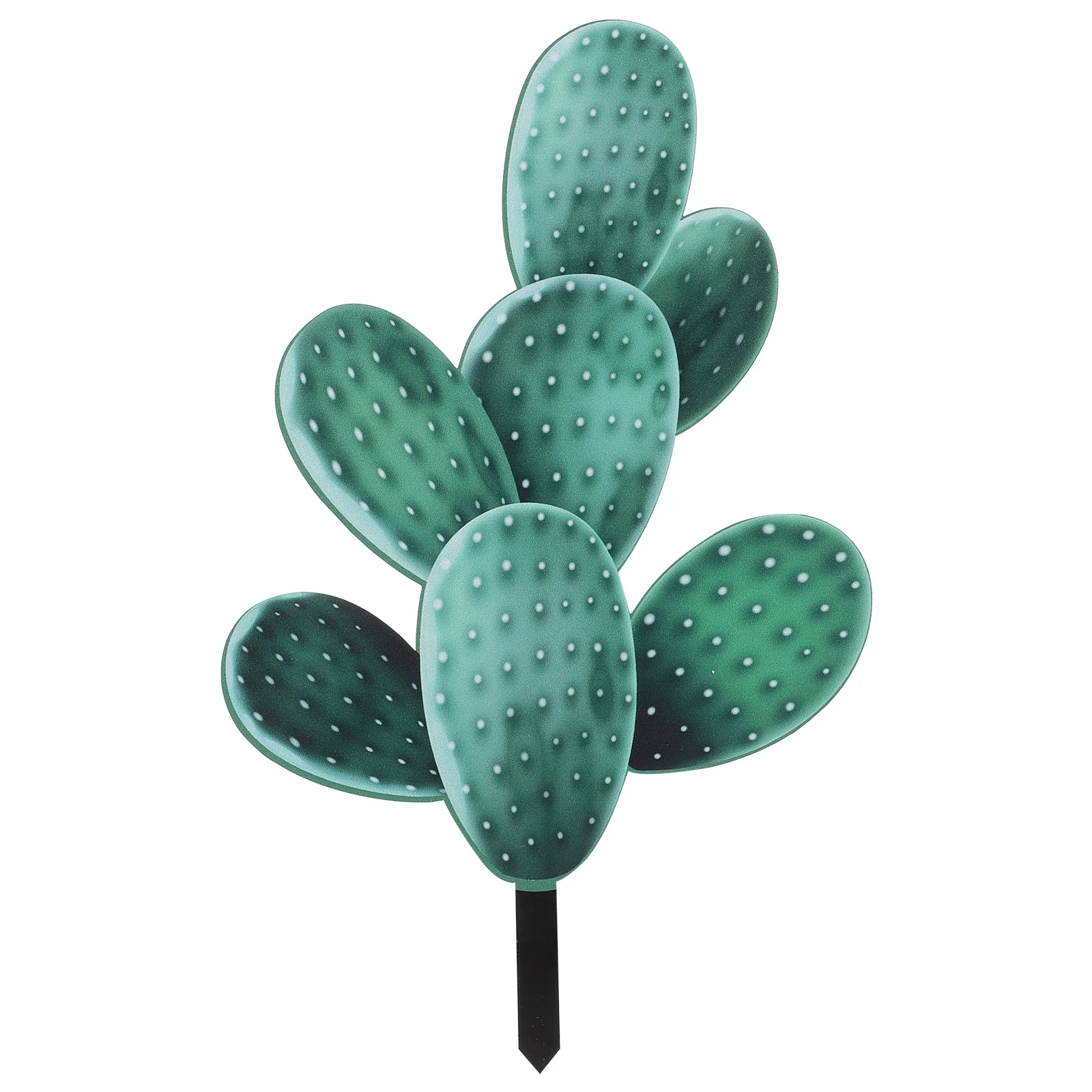 

Cactus Rustic Sculpture Metal Cactus Yard Art Acrylic Succulents Plants Stake Hand Painted Sculpture Statue Outdoor Patio Yard