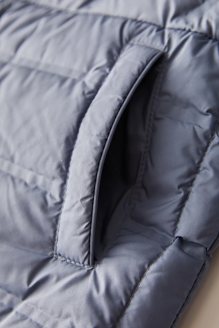 Schinteon Women light White Duck Down Jacket Coat with Hood Double-sided Wearing Casual Simple High Quality Outwear 2023 New
