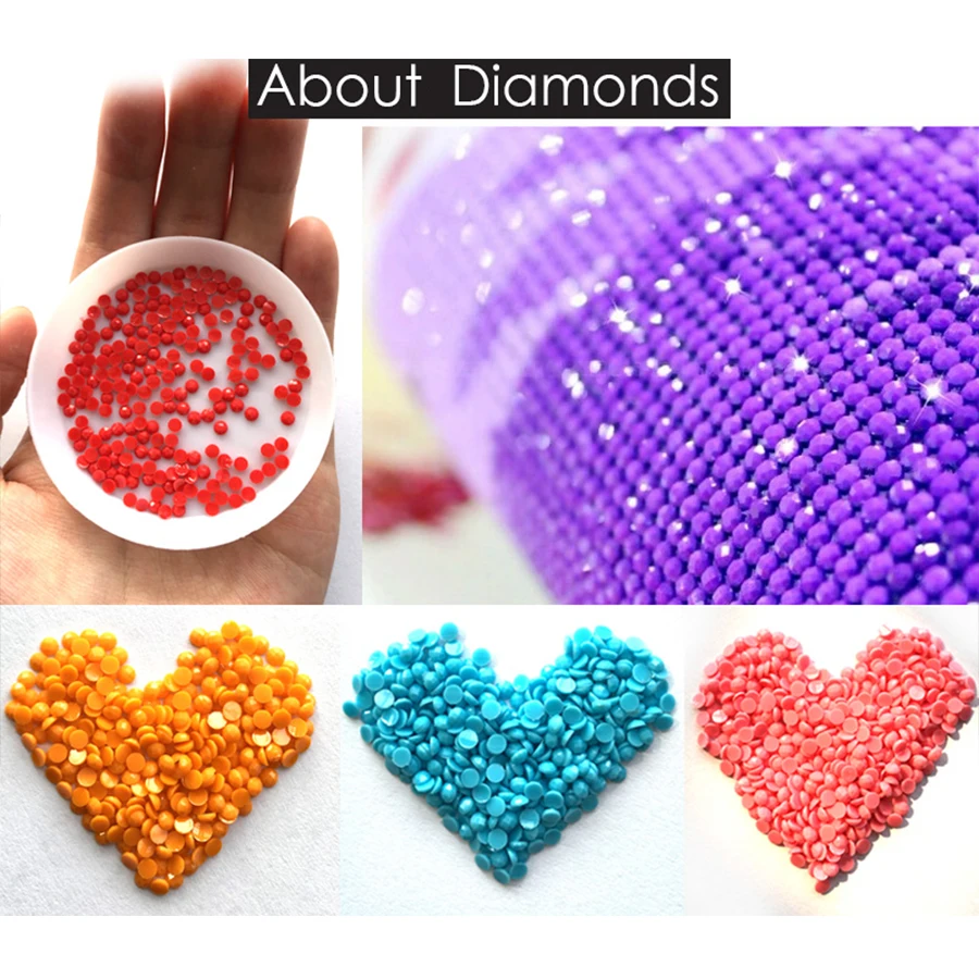 AB DIY diamond embroidery winter full square diamond painting landscape rhinestones mosaic cross stitch house wall decor