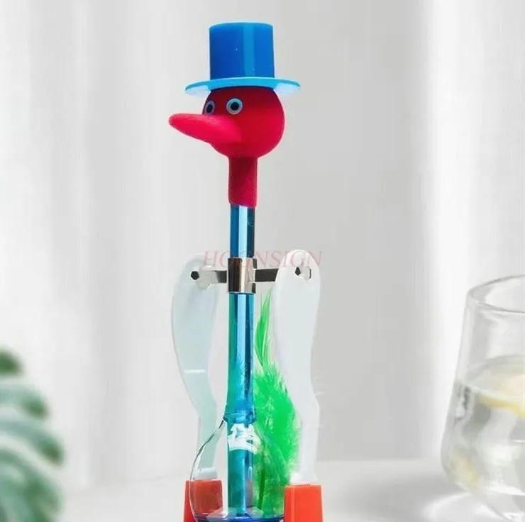 과학 실험 마법의 마시는 새 장난감 어린이 퍼즐 창의적인 영구 운동 기계