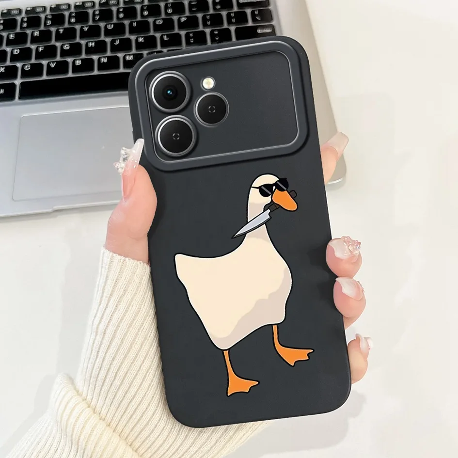Tecno Spark 40 Cartoon Space Silicone Phone Case with Camera Protection