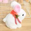 Electronic Plush Rabbit Toy Interactive Plush Bunny With Walk Bark Move Mouth Wiggle Ears Electric Pet For Kids Birthday Gifts 4