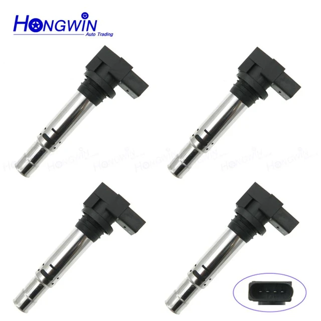 036905715 4Pcs Ignition Coil For Golf JJetta Bora BBeetle PPolo Cc Eos  Passat Sharan Tiguan A1 A3 Octavia 1.6 1.4T 036905715D - AliExpress