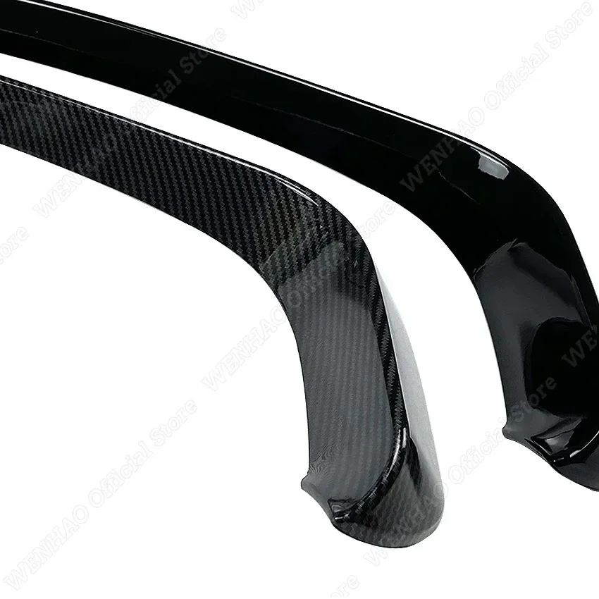 For Volkswagen VW Passat B8 Variant Fog Front Light Frames Cover Trim Racing Sticker Grille 2016 2017 2018 2019 Gloss Black ABS