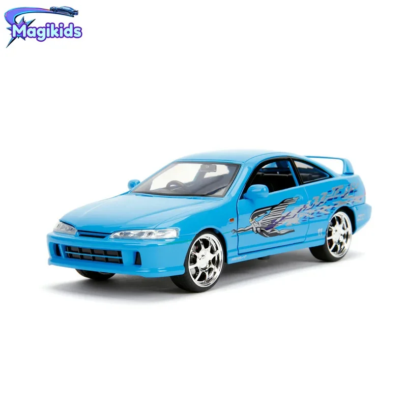Jada 1:24 Fast And Furious Mie'S 1995 Acura Integra Diecast Metal Alloy Model Car Toys For Children Gift Collection J28