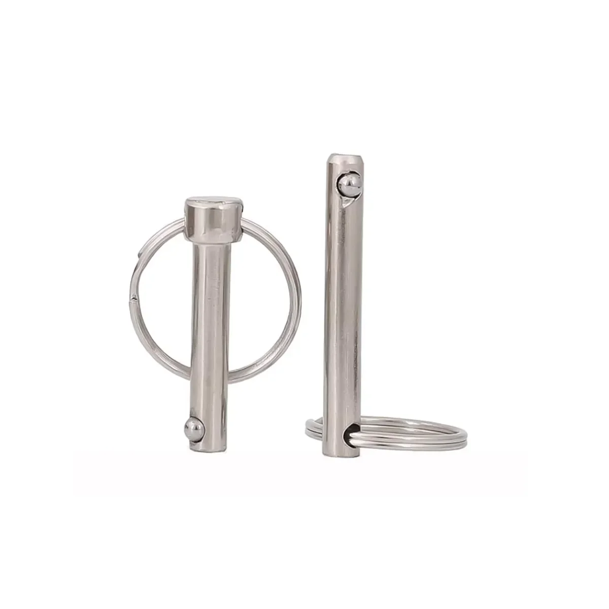 Indium Block Single Steel Ball Quick Release Pin Ball Head Locking Safety Pin Shaft M6 M8
