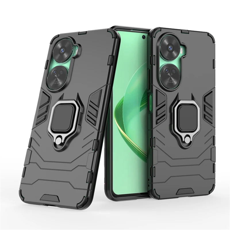 For Huawei Nova 12 SE Case Cover Huawei Nova 12 SE Capas Shockproof PC Back Ring Magnetic Metal Holder Fundas Huawei Nova 12 SE Se80e42d9d6244b0d9780d2ff2ebca9b4R