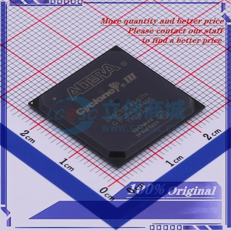 

Новинка, оригинальный телефон EP3C55F484I7N, в наличии на складе, 1 шт.