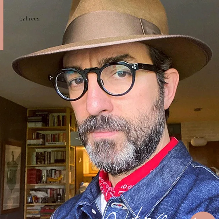 Occhiali Da Vista Rotondi Piccoli Con Lenti Trasparenti Per Uomo Occhiali Da Vista Per Computer Trasparenti Alla Moda Occhiali Da Vista Vintage Retrò 