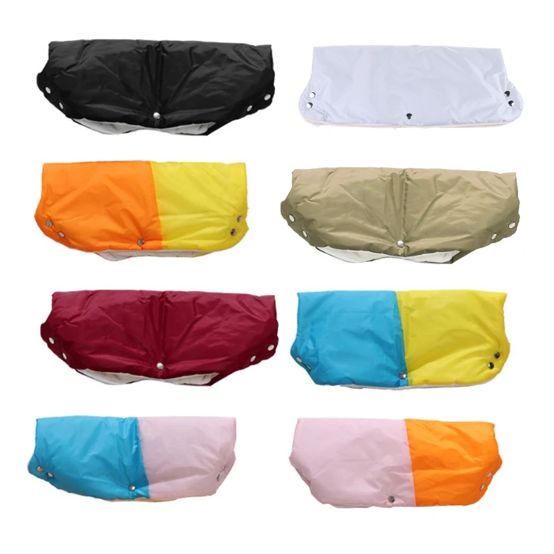 

Closure Baby Pushch Stroller Armrest for Case Handle Cotton Plush Protective Cover Durable for Pram Wheelch Dropship
