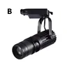 Theater Stage Zoom Spotlights, COB Focus Logo Projector Track Lights,Industrial Gobo Lights for Company Restaurant Store Wedding 6