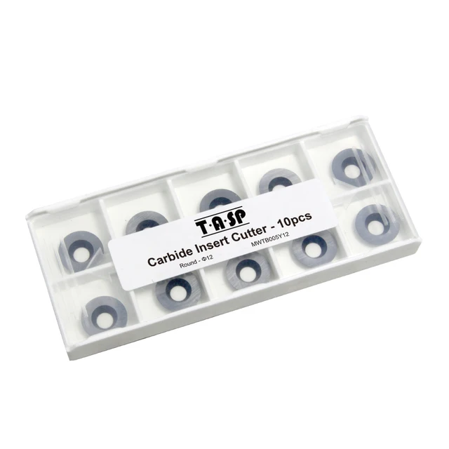 12 Inserti In Carburo Per Utensili Da Tornio - Per Lavorazione Legno - Foto 11