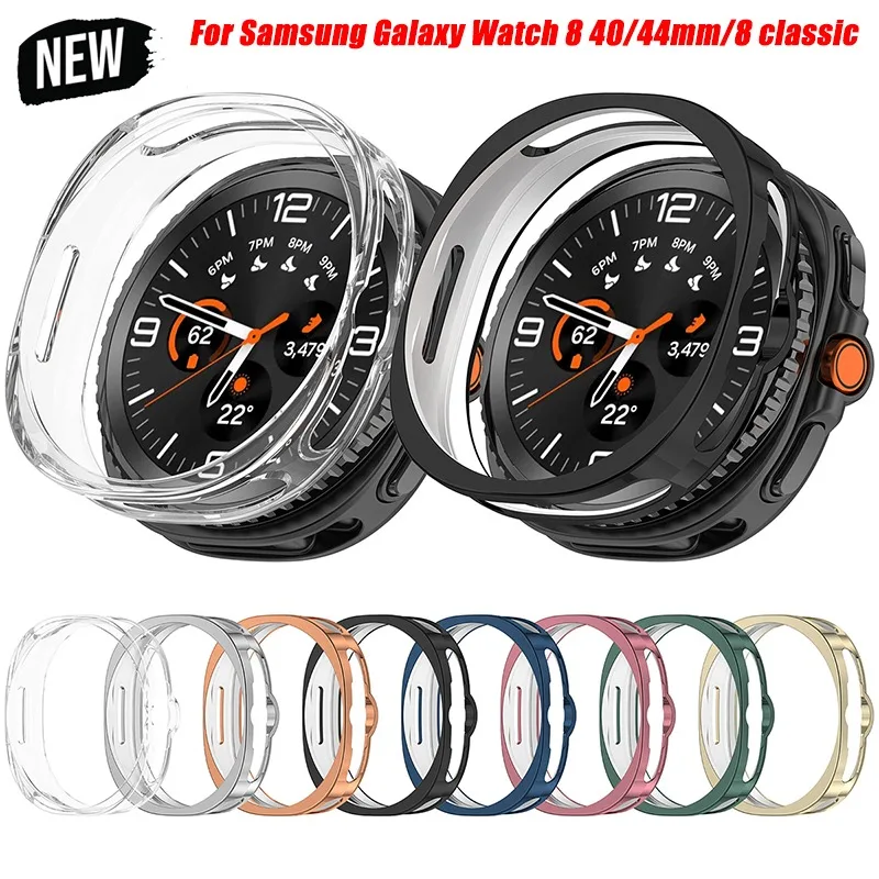 Soft TPU Protective Watch Case Cover – Hollow Out Design