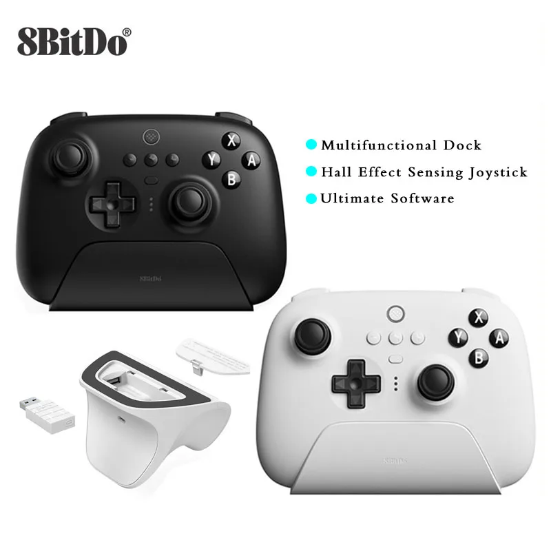 8BitDoUltimateWirelessBluetoothGamingControllerHallSensorwith