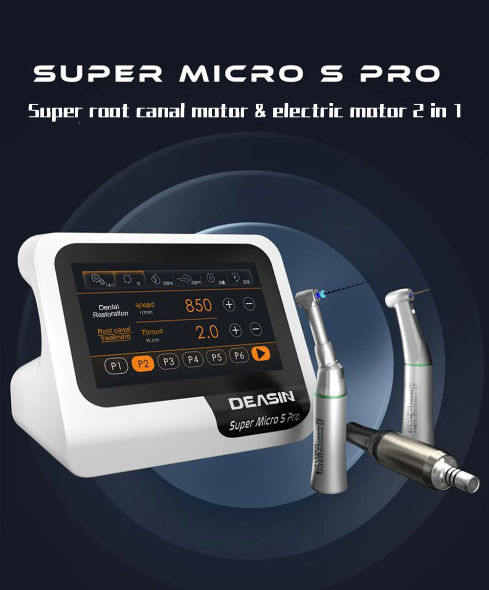 Super Micro S pro den tal Электрический микромотор/endo мотор 2 в 1/den ...