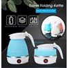 600ML Travel Household Folding Kettle Silicone304 Stainless Steel Portable Kettle 110V/220V Kitchen Appliances Water Kettle 2