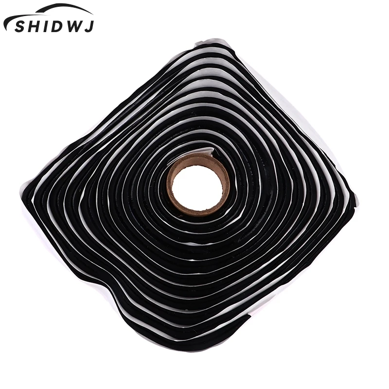 

Клей для фар 4 м, черный бутилкаучуковый клей, герметик для фар, модифицированные резиновые Налобные фонари, защитный клей для задних фонарей, водонепроницаемые ленты