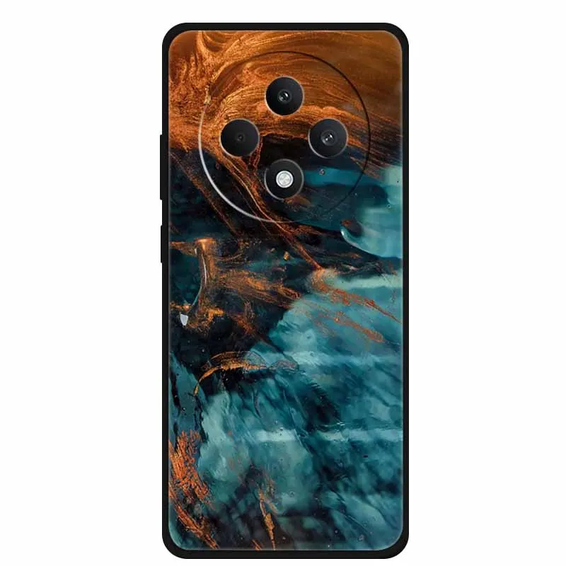 Elegant Marble Design Phone Case - Luxury Soft Silicone Bumper & Color Shield