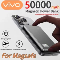 VIVO 50000mAh Portable Magnetic Wireless Power Bank PD22.5W Fast Charging External Battery for Magsafe For iPhone Samsung Xiaomi - Image 2
