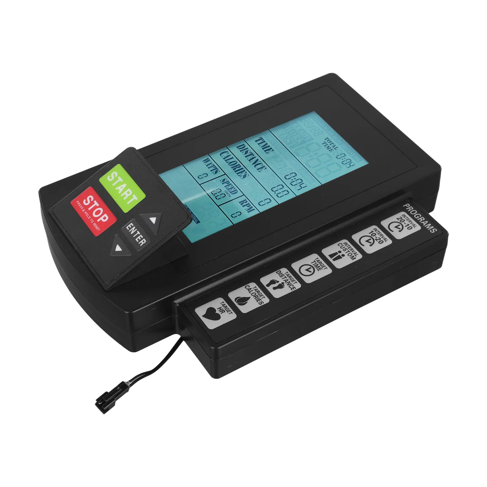 Exercise Bike Counter Display Replacement Records Time Distance Calories Power Speed and RPM for Effective Workouts